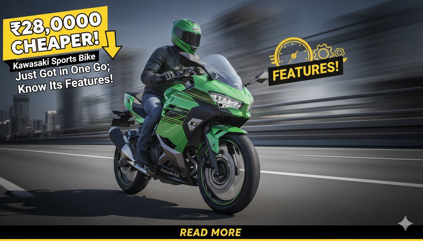 कावासाकी निंजा 300 स्पोर्ट्स बाइक की इमेज
