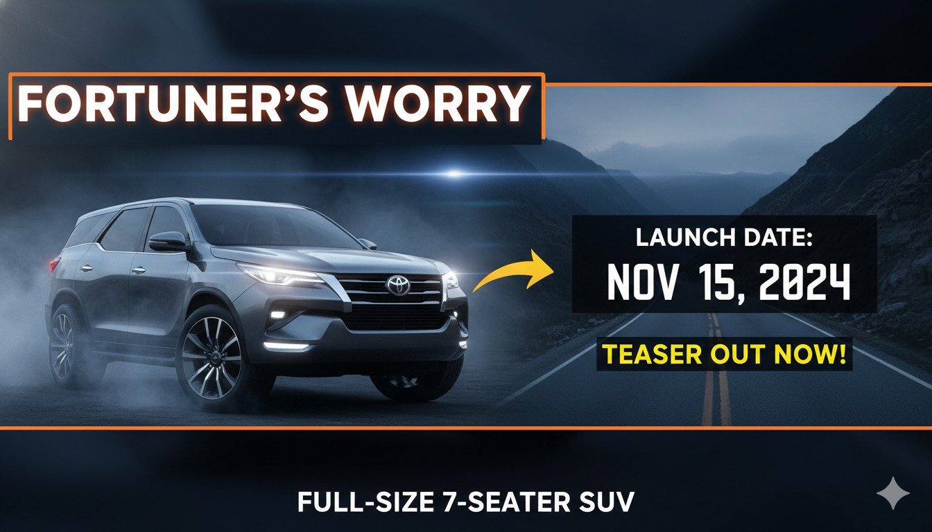 Volkswagen Tayron SUV टीजर इमेज जिसमें फ्रंट LED लाइट बार और इल्यूमिनेटेड लोगो दिख रहा है