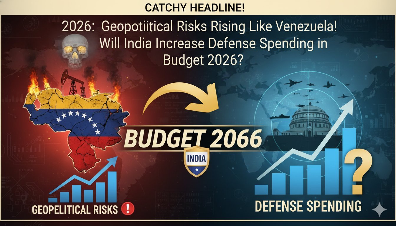 भारत का बजट 2026 और बढ़ते रक्षा खर्च पर फोकस