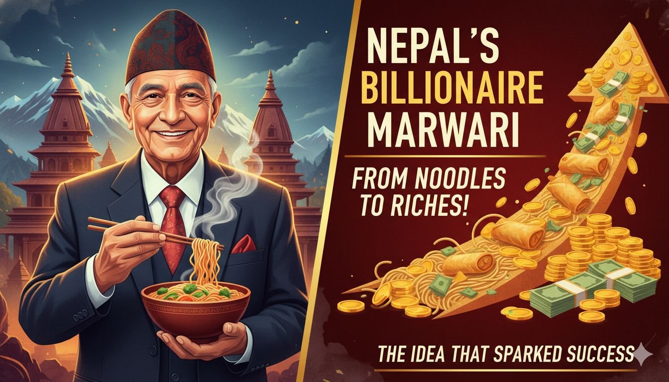 नेपाल के अरबपति बिनोद चौधरी वाई-वाई नूडल्स ब्रांड के साथ, सफलता की प्रेरणादायक कहानी